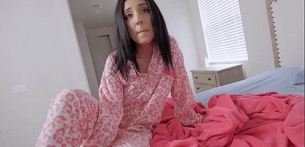  Helpful stepsister takes care of stepbro and lets him bang her tight pussy such a birthday gift it is